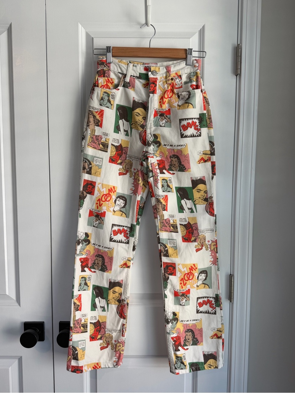 Reformation Comic High Rise Straight Jean Size 23